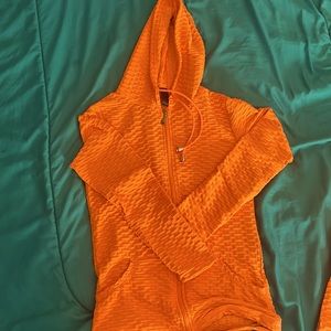 Orange Jogging Suit